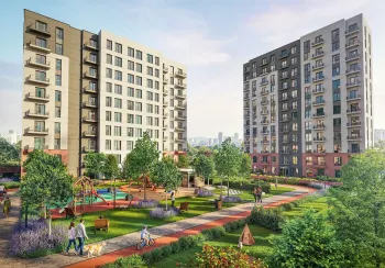 Mixed-use modern apartments in Ispartakule Bahcesehir